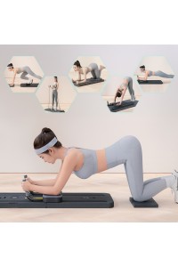 Wielofunkcyjna deska do ćwiczeń pilates reformer składany wyświetlacz LCD eskpandery ModernHome