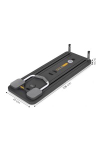 Wielofunkcyjna deska do ćwiczeń pilates reformer składany wyświetlacz LCD eskpandery ModernHome