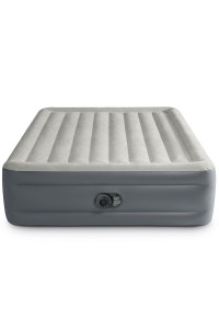 Duży dmuchany materac 203x152 cm z wbudowaną pompką INTEX 64126ND