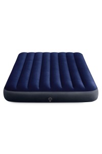 Materac dmuchany dwuosobowy welurowy 191x137 cm INTEX 64758