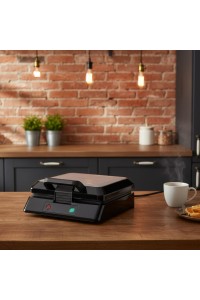 Gofrownica na 4 gofry nieprzywierająca powłoka 1080-1300W KADEN
