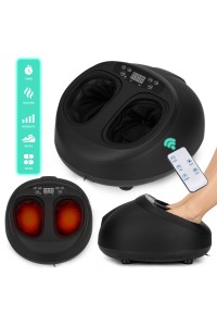Masażer elektryczny do stóp z funkcją grzania refleksologia 3 tryby pilot 40W KADEN