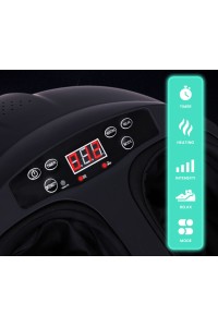 Masażer elektryczny do stóp z funkcją grzania refleksologia 3 tryby pilot 40W KADEN
