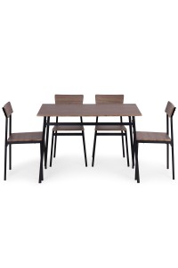 Zestaw mebli do jadalni kuchni stół + 4 krzesła MALMO ModernHome