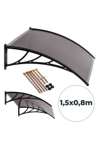 Daszek nad drzwi 150x80 cm zadaszenie osłona poliwęglan MultiGarden