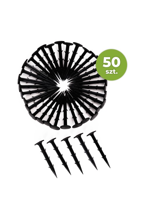 Kołki do mocowania agrowłókniny agrotkaniny kotwy szpilki 50 szt. 15 cm MultiGarden