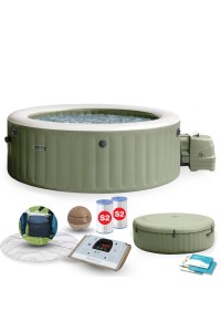 Nadmuchiwane SPA basen z hydromasażem 6 os. 216x71 cm akcesoria premium INTEX 28428NP