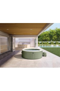 Nadmuchiwane SPA basen z hydromasażem 6 os. 216x71 cm akcesoria premium INTEX 28428NP