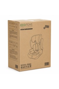 Fotelik samochodowy dla dzieci wzrost 76-150 cm R129 uchwyt na napoje ECOTOYS