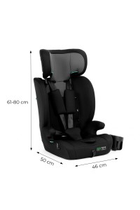 Fotelik samochodowy dla dzieci wzrost 76-150 cm R129 uchwyt na napoje ECOTOYS