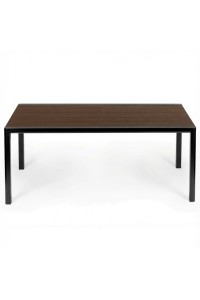Duży stół ogrodowy 8-osobowy 180x90 cm na taras ogród brązowy blat MultiGarden