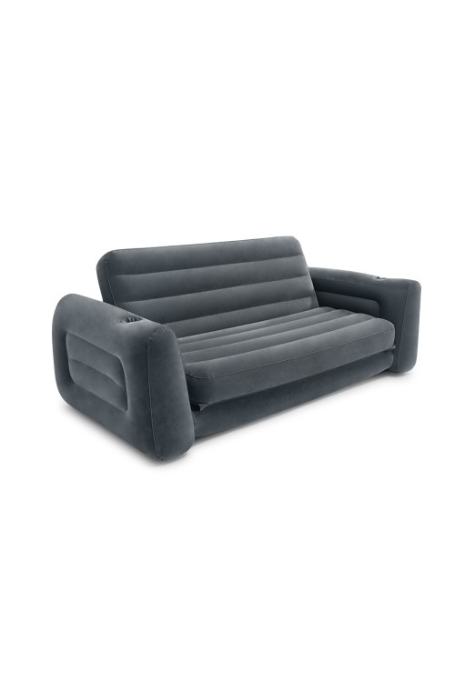 Sofa dmuchana rozkładana duże łóżko materac 2w1 INTEX 66552