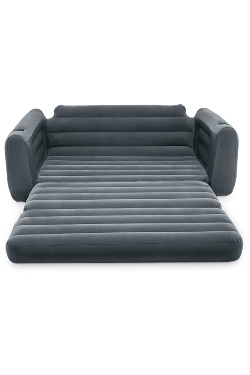 Sofa dmuchana rozkładana duże łóżko materac 2w1 INTEX 66552