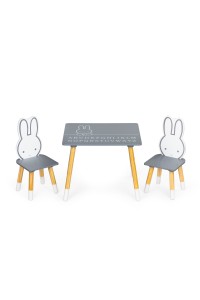 Stół stolik + 2 krzesła meble dla dzieci zestaw ECOTOYS