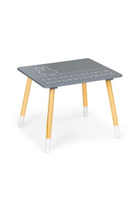 Stół stolik + 2 krzesła meble dla dzieci zestaw ECOTOYS