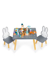 Stół stolik + 2 krzesła meble dla dzieci zestaw ECOTOYS
