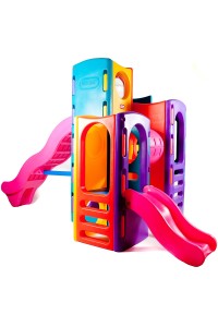 Little Tikes Wielki Plac Zabaw Małpi Gaj ze Zjeżdżalniami