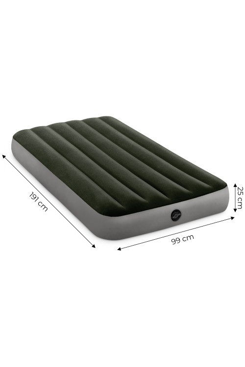 Materac dmuchany do spania łóżko jednoosobowy 191x99 cm INTEX 64107