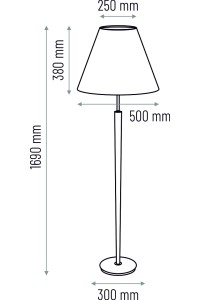 Lampa podłogowa Venus venge