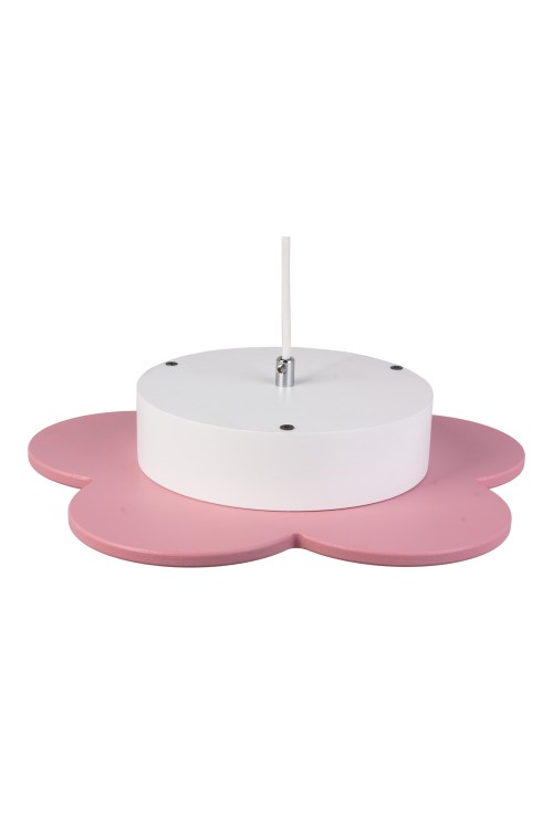 Lampa wisząca Fiore LED róż