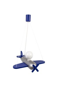 Lampa wisząca Clipper granatowo-srebrny