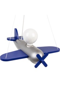 Lampa wisząca Clipper granatowo-srebrny