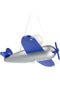 Lampa wisząca Clipper granatowo-srebrny