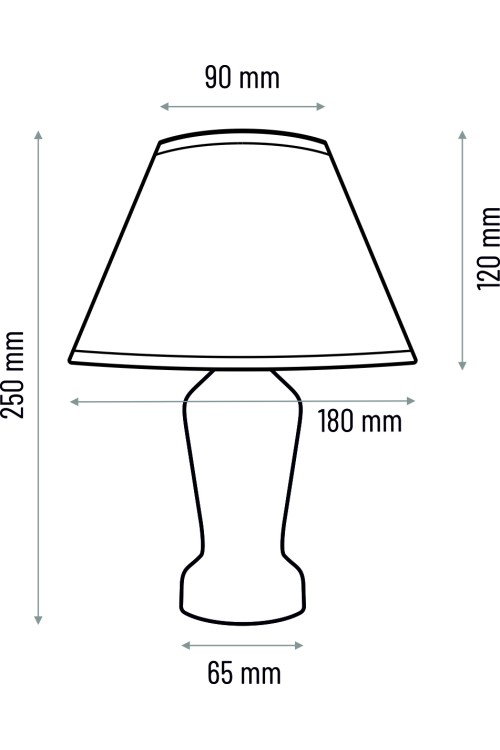 Lampa nocna Mona buk