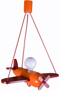 Lampa wisząca Clipper  czerwono-pomarańczowy