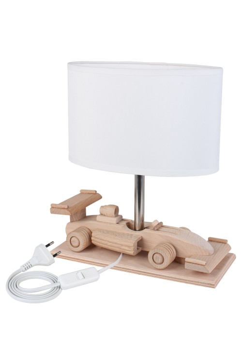 Lampa stołowa Wyścigówka biała