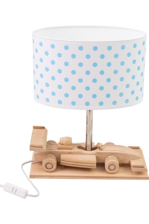 Lampa stołowa Wyścigówka kropki