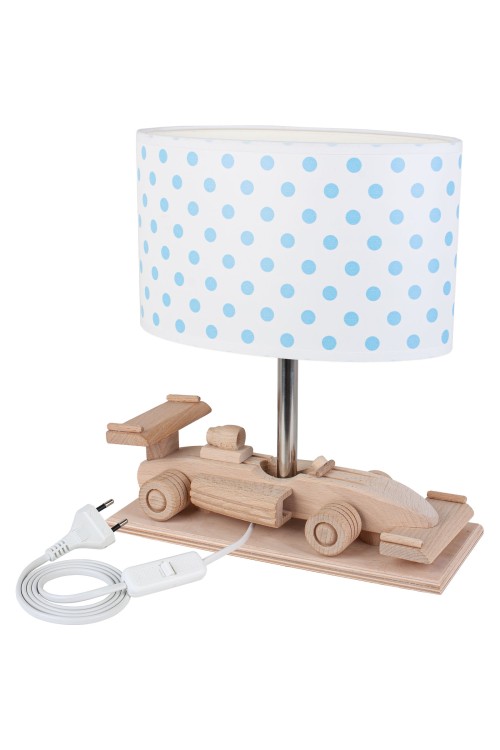 Lampa stołowa Wyścigówka kropki