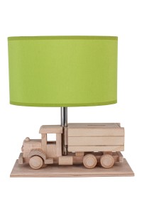 Lampa stołowa Ciężarówka - Skarbonka - zielona