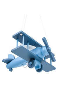 Lampa wisząca Samolot mały niebieski