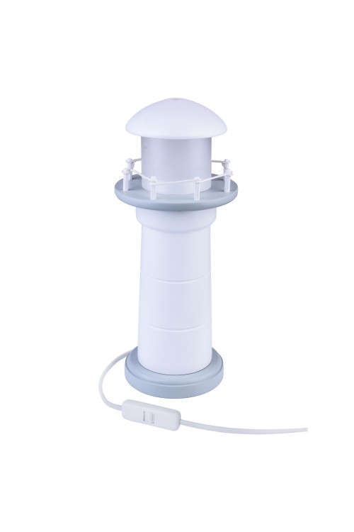Lampa nocna Latarnia szara