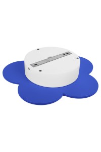 Lampa sufitowa plafon Fiore LED granatowy