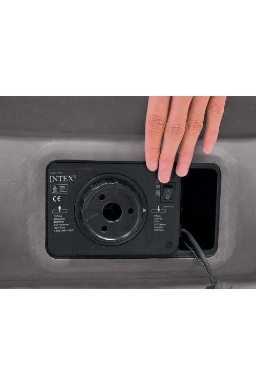 Materac dmuchany 203x152 cm z pompką INTEX 64136ND