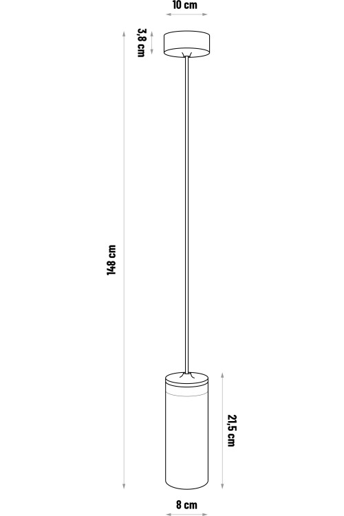 Lampa wisząca BARREL-1