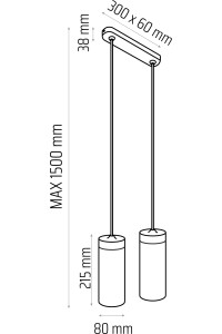 Lampa wisząca BARREL-2