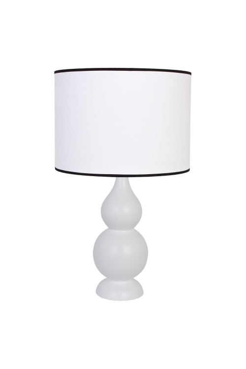 Lampa stołowa SHISHA - biała