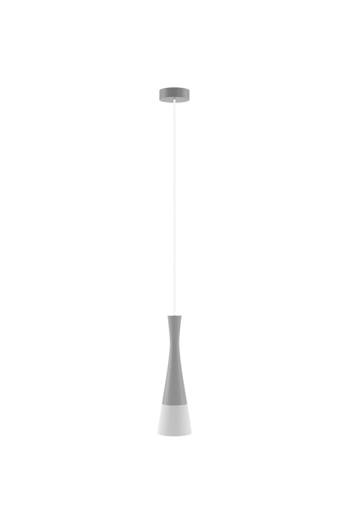 Lampa wisząca szara Vegas2 1pł