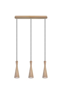 Lampa wisząca dąb Vegas 3pł