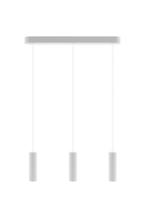 Lampa wisząca biała Madera 3 pł