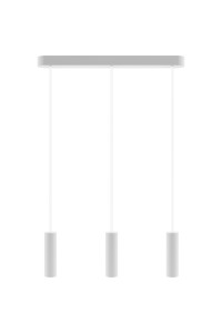 Lampa wisząca biała Madera 3 pł