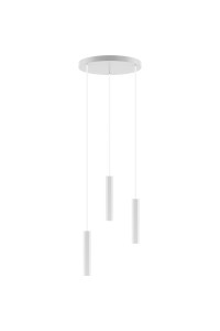 Madera Hexa zwis 3 pł (plafon) biały