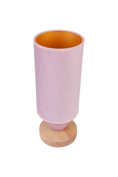 Lampa nocna Bolla pudrowy róż