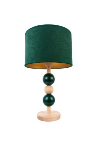 Lampa stołowa Bolla butelkowa zieleń