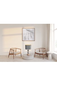 Lampa stołowa Bolla szara