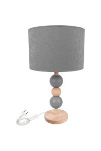 Lampa stołowa Bolla szara