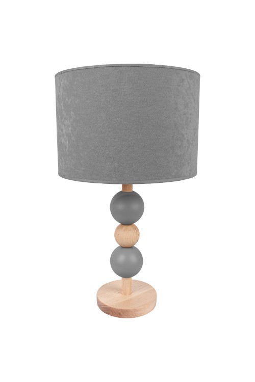 Lampa stołowa Bolla szara